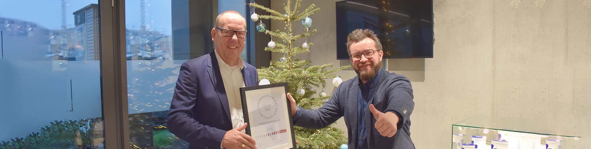 David Häusler erhält den Smart Hearing Award